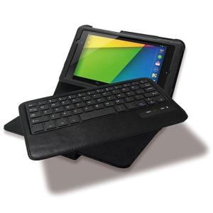 マグレックス Bluetoothキーボード レザーケース for Nexus 7 (2013) ( ブラック / MicroUSB / 保護フィルム付｜homegoods