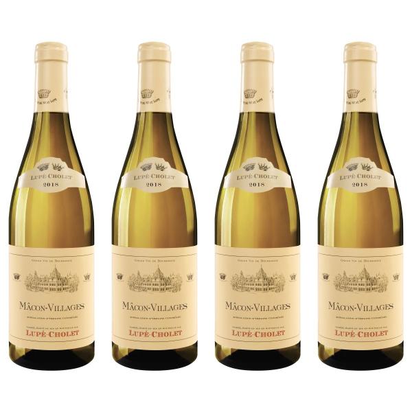 フランス ブルゴーニュ 白ワイン セット マコンヴィラージュ 2020年地方名クラス お得な 4本組...