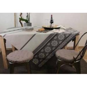 テーブルクロス 撥水 布 おしゃれ 正方形 ジャガード織 150 x 150 4人用  南仏プロヴァ...