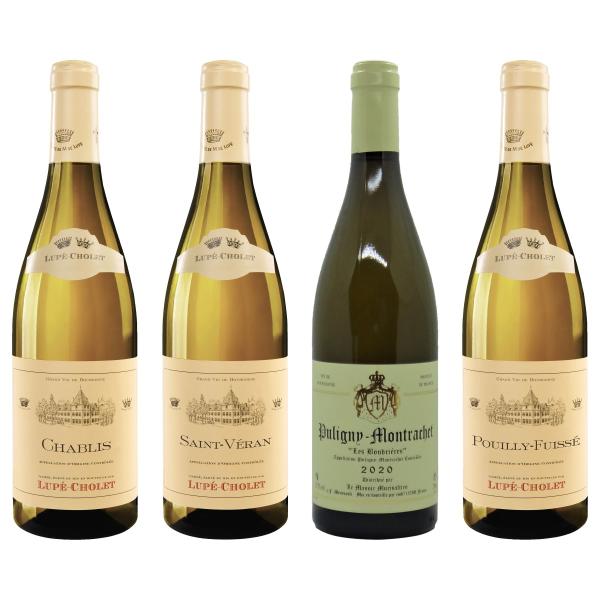 フランス ブルゴーニュ 白ワイン セット お得な 銘醸白ワイン バイヤーおすすめ 4本組 送料無料
