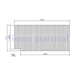 お風呂のふた TOCLAS トクラス  (旧ヤマハ） 79L （ 品番 ）GFFMBDW2X1 巻き...