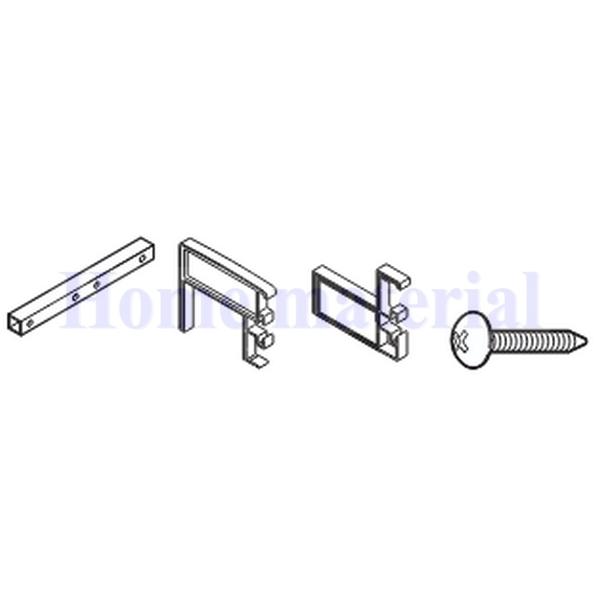 四国化成 エクステリア 補修部品 大型フェンス部品 80：ストレート 継手セット （H12〜20用）...