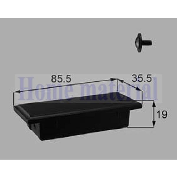 送料込み LIXIL 新日軽 エクステリア 補修部品 門扉 縦框キャップ上 8CY1471
