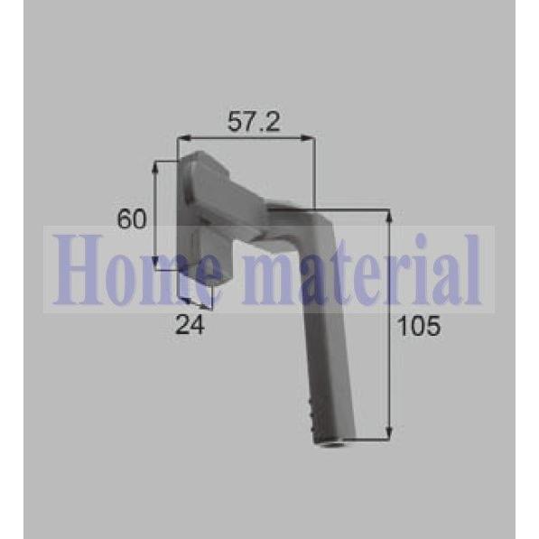 送料込み LIXIL 新日軽 装飾窓 縦辷出し窓／両縦辷出し カムラッチハンドルセット □ 8SK1...
