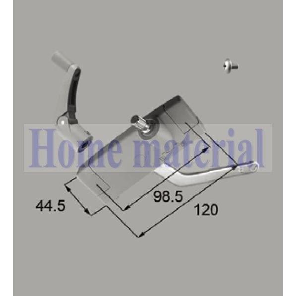 送料込み LIXIL 新日軽 装飾窓 縦辷出し窓／両縦辷出し オペレーターハンドルセット □ 8SK...