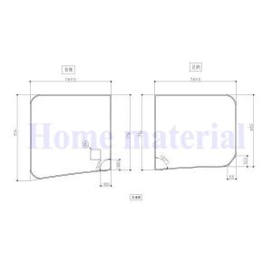 TOTO お風呂のふた 風呂ふた 組み合わせ式 組みふた HA165STPラクかる2