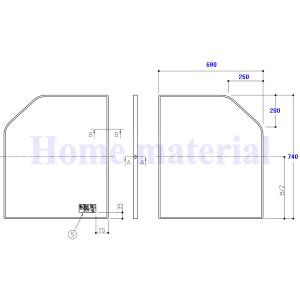 TOTO 送料無料 お風呂のふた 風呂ふた 組み合わせ式 組みふた 2枚割り