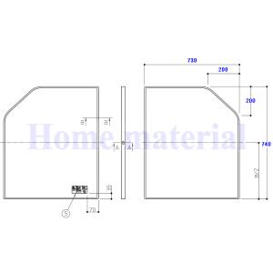 【新品】Panasonic純正　浴槽巻きフタ　GVR1154 Panasonic（パナソニック） お風呂のふた （松下電工 ナショナル