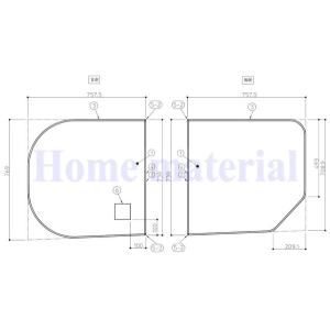 TOTO 風呂ふた 160ラウンド軽量蓋2枚L EKKS6ALAA21WN 楽天市場】TOTO 風呂ふた160ラウンド軽量蓋2枚R【EKKS6ARAA21WN