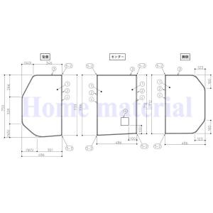 TOTO ラクかるふろふた　 型番EKKS3NLAN21WN TOTO ラクかるふろふた 型番EKKS3NLAN21WN
