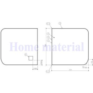 TOTO 送料無料 お風呂のふた 風呂ふた 2枚割りフタ KA160SWD ラクかる2