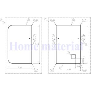 TOTO 送料無料 お風呂のふた 風呂ふた 3枚割りフタ HB160DOP