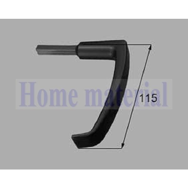 LIXIL 新日軽 ハンドル/クレセント/錠類 <錠類・ハンドル・シリンダー> レバーハンドル室外側...