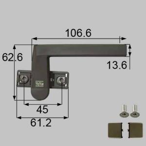 送料無料 LIXIL リクシル トステム 窓（サッシ） 横すべり出し窓 カムラッチハンドル NETSA00059 CPJU884｜homematerial