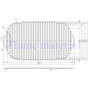 TOTO 送料無料 お風呂のふた 風呂ふた 軽量シャッター式 巻き