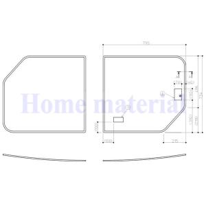 TOTO □特注 受注生産品 お風呂のふた 風呂ふた 組み合わせ式 組みふた