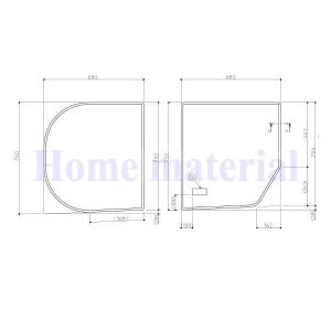TOTO お風呂のふた 風呂ふた ラウンド浴槽向け断熱ふろふた 組みふた