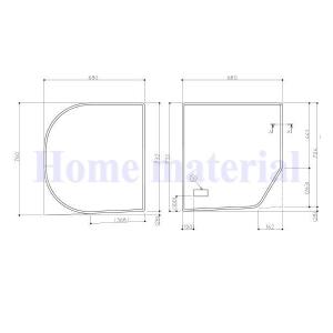 TOTO お風呂のふた 風呂ふた 組みふた バスルーム 新築マンション用 RD