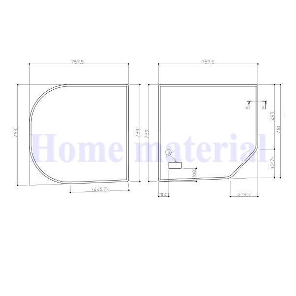 お風呂のふた TOTO 風呂ふた 組みふた バスルーム 新築マンション用 RD ラウンド浴槽 160...