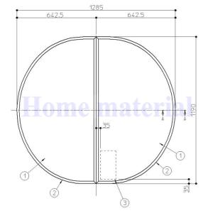 お風呂のふた TOTO 風呂ふた 組合せ2枚風呂蓋（Gタイプ用）EKK81004W3｜homematerial