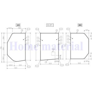 TOTO風呂ふた TOTO お風呂のふた 風呂ふた 3枚割りフタ KG165STP ラクかる3枚