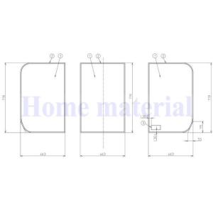TOTO 風呂フタ3枚組　778×1539 品番:EKK81103WR4 TOTO 風呂フタ3枚組 778×1539 品番:EKK81103WR4 - メルカリ