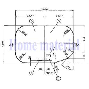 トクラス　お風呂蓋　ffdtdw2aa YAMAHA 送料無料 お風呂のふた トクラス 断熱合わせフタ（2分割