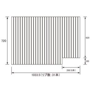YAMAHA（ヤマハ） お風呂のふた TOCLAS トクラス (旧ヤマハ） 風呂ふた