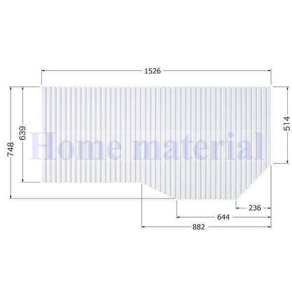 在庫有 新 お風呂のふた TOCLAS トクラス (旧ヤマハ) 73L ( 品番 ）GFFMADW2...
