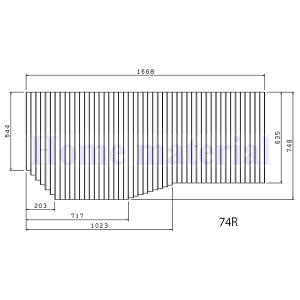 YAMAHA（ヤマハ） 新 お風呂のふた TOCLAS トクラス (旧ヤマハ） 72R