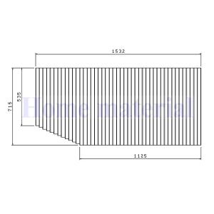 【未使用　新品】風呂ふた 902x1507mm 風呂 巻き蓋 ヤマハ YAMAHA（ヤマハ） お風呂のふた TOCLAS トクラス (旧ヤマハ） 69L