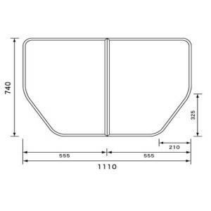 パナソニック GTD74KN91 断熱組フタ 風呂 フタ Panasonic Panasonic パナソニック GTD74KN91 断熱組フタ:1600用 : AQ