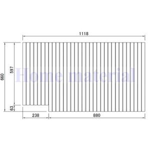 Panasonic（パナソニック） お風呂のふた 風呂ふた 巻きふた 1300 弓型