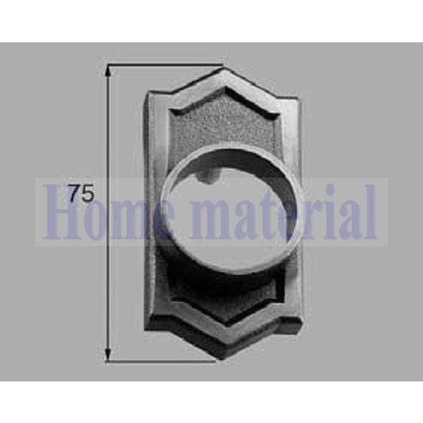 LIXIL 新日軽 ハンドル/クレセント/錠類 <錠類・ハンドル・シリンダー> 補助錠用エスカッショ...