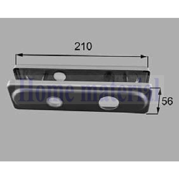 LIXIL 新日軽 ハンドル/クレセント/錠類 <錠類・ハンドル・シリンダー> 主錠エスカッション ...