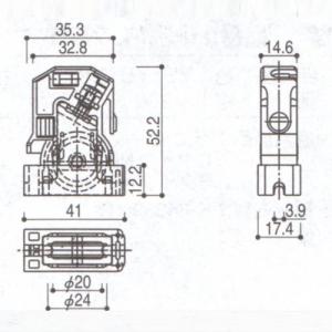 ykkさん専用 YKK AP 戸車(HH-K-39717) YKK 浴室引戸 YKK浴室引戸 サニセーフ