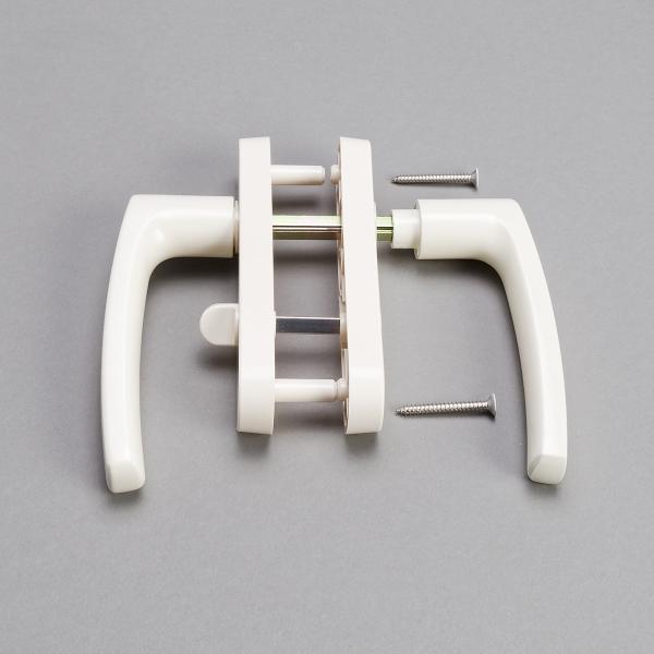 送料込み パナソニック バスルーム部品 スイングドア用レバーハンドル(オフホワイト)<金属製>品番：...