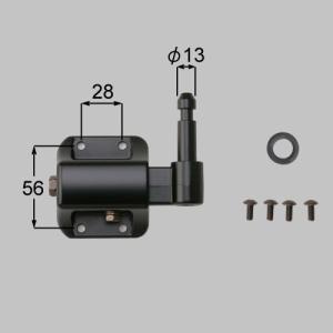 送料無料 LIXIL TOEX   門まわり 門扉 調整金具H（下） BK 商品コード : KUN89021A｜homematerial