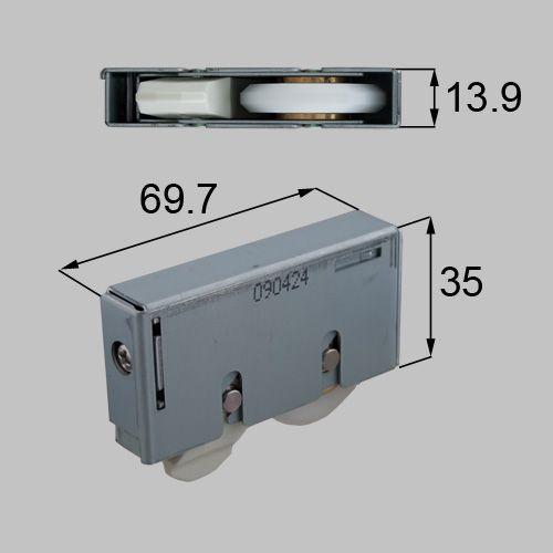 在庫有 LIXIL リクシル トステム 室内建具 引戸 調整戸車 MDJ109A WLB Aタイプの...