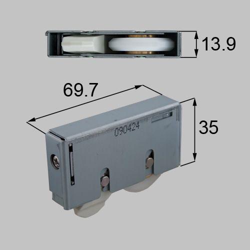 在庫有 LIXIL リクシル トステム 室内建具 引戸 調整戸車 MDJ109A WLB Aタイプの...