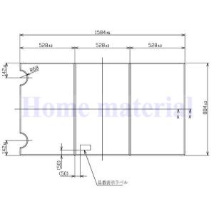 TOTO お風呂のふた 風呂ふた 組みふた バスルーム ハーフバス 08