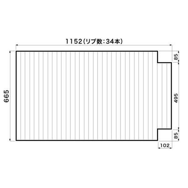 在庫有 1 送料無料 お風呂のふた パナソニック （松下電工 ナショナル） 風呂ふた 巻きふた GA...