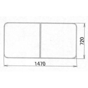 送料無料 トステム お風呂のふた バスルーム 浴槽 組み 風呂ふた（2枚組み） 風呂ふた 組みふた 商品コード : RMBX024｜homematerial