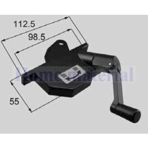 LIXIL LIXIL 新日軽 サッシ補修部品 ハンドル/ クレセント/ 錠受類 オペレーターハンドルセット(R) S8KH1064R