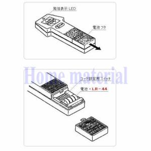 送料無料 LIXIL TOEX   オーバードア用リモコン 部品名 :リモコンキー送信機 TRS-400 （旧品番 KNF82） 後継品 KNF83 1セット｜homematerial