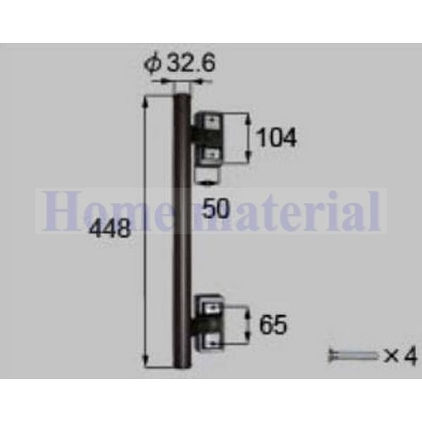 LIXIL 新日軽 ハンドル/クレセント/錠類 <錠類・ハンドル・シリンダー> プッシュプルハンドル...