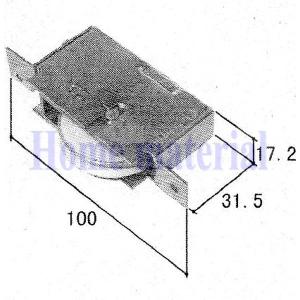 送料無料 三協アルミ 玄関引き戸 部品 戸車 部品番号 WD0104 1個｜homematerial