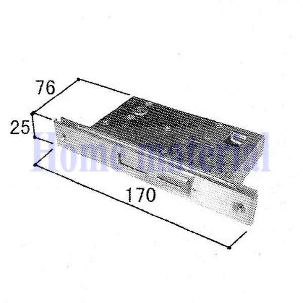 三協アルミ 玄関ドア 部品 玄関錠 把手 取っ手 プッシュプル錠 部品番号 WD2039 1SET