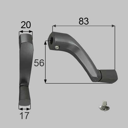 送料込み LIXIL リクシル トステム 窓（サッシ） 開き窓・縦すべり出し窓 オペレーターハンドル...