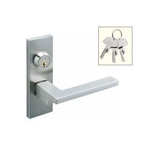 送料無料 WOODONE ウッドワン レバーハンドルセット鍵付錠 F型